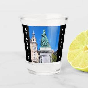 Empress Maria Theresia Statue Austria Shot Glass