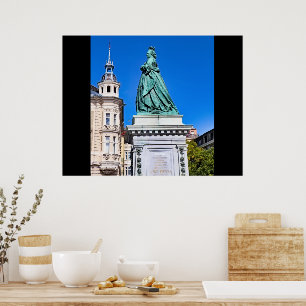 Empress Maria Theresia Statue Poster