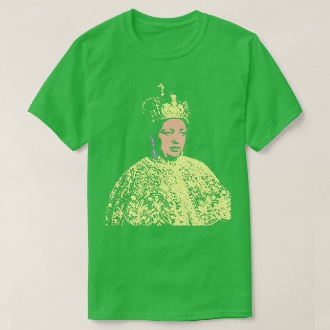 Empress Menen Asfaw T-Shirt (Design Front)