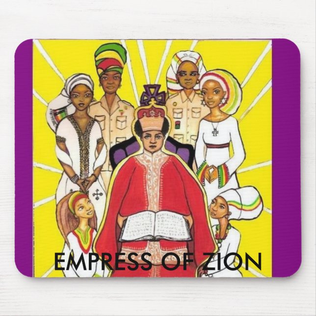 Empress of Zion Mouse Pad (Front)