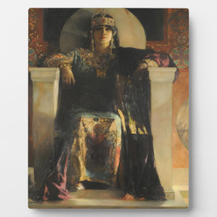 Empress Theodora - Benjamin Constant - 1886 Plaque