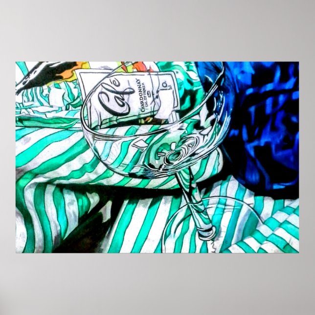 Emptied Cup Poster (Front)