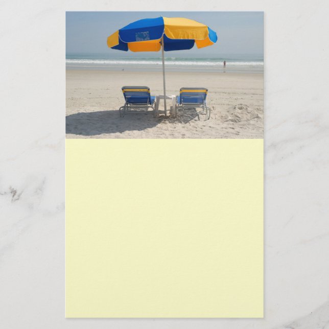 empty beach chairs (Front)