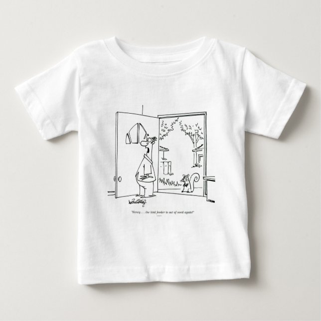 Empty Bird Feeder Baby T-Shirt (Front)