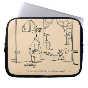 Empty Bird Feeder Laptop Sleeve