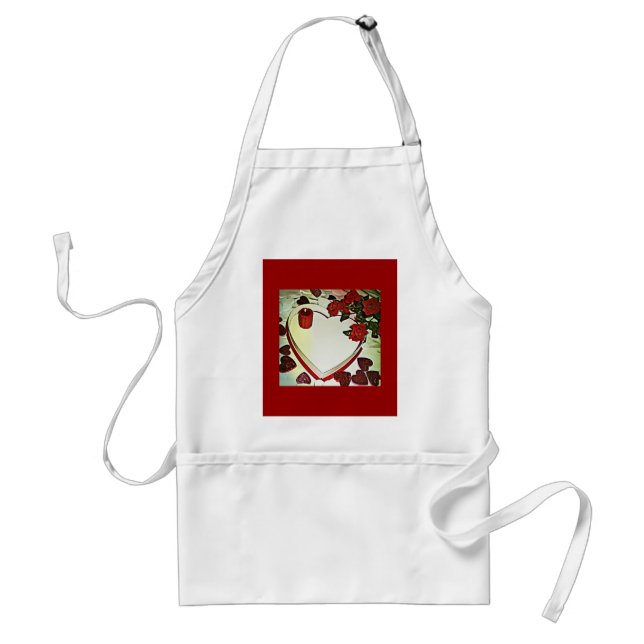 Empty Candy Box Valentine Standard Apron (Front)