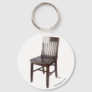 Empty Chair Key Ring