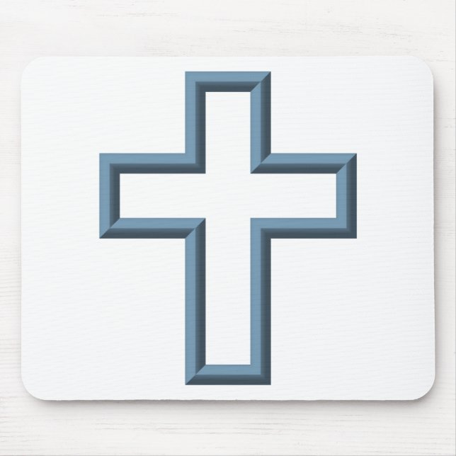 Empty cross mouse pad (Front)