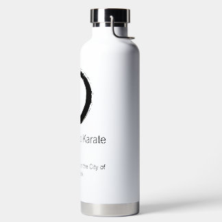 Empty Cup Karate Water Bottle