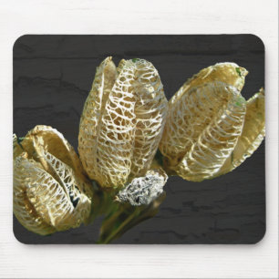 Empty Lily Seed Pods Coordinating Items Mouse Pad