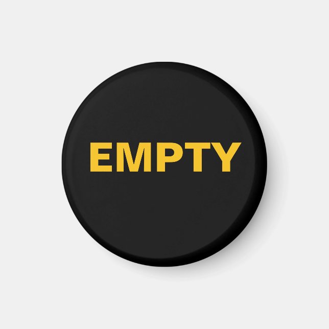 EMPTY Logo Magnet (Front)