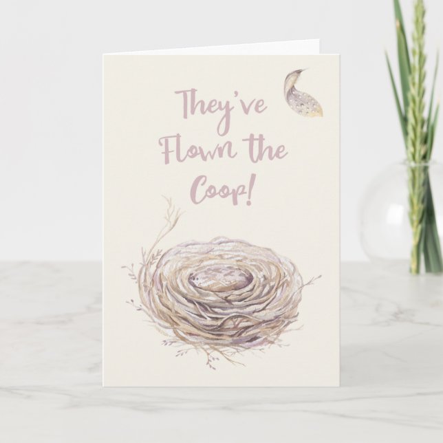 Empty Nest Announcement (Front)