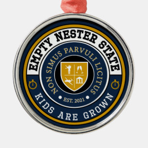 Empty Nester State - Kids Are Grown -  Ornament