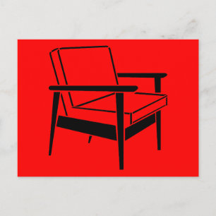Empty Office Chair Postcard