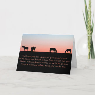 Empty Pasture Card