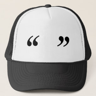 Empty Quotes Trucker Hat