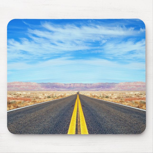 Empty road mouse pad (Front)