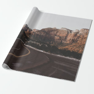 EMPTY ROAD WRAPPING PAPER