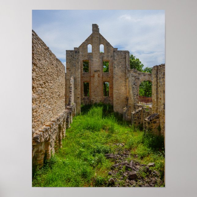 Empty Room Ruins Poster (Front)