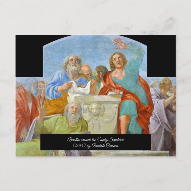 Empty Sepulcher of Jesus  Postcard (Front)