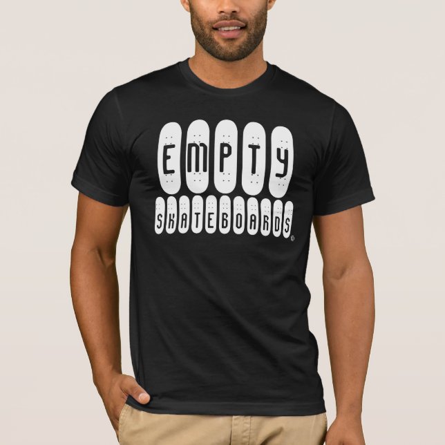 Empty Skateboards Deck T T-Shirt (Front)
