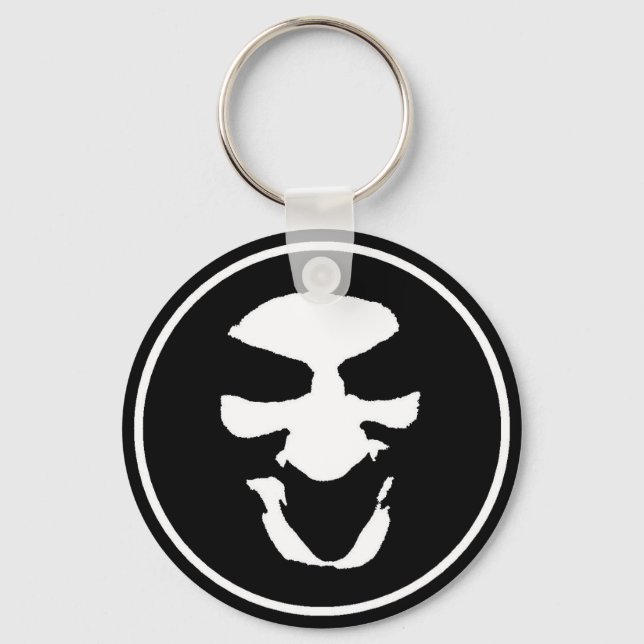 Empty Space Icon Keycain Key Ring (Front)