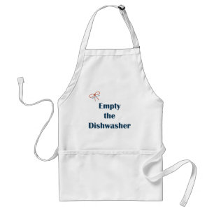 Empty The Dishwasher Reminders Standard Apron