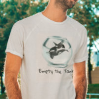 Empty the Tanks Animal Rights Killer Whale Bowl