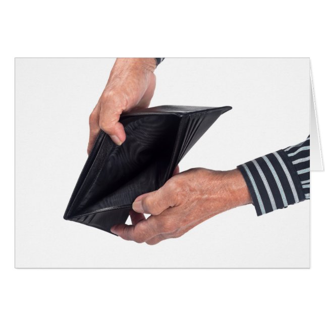 Empty wallet (Front Horizontal)