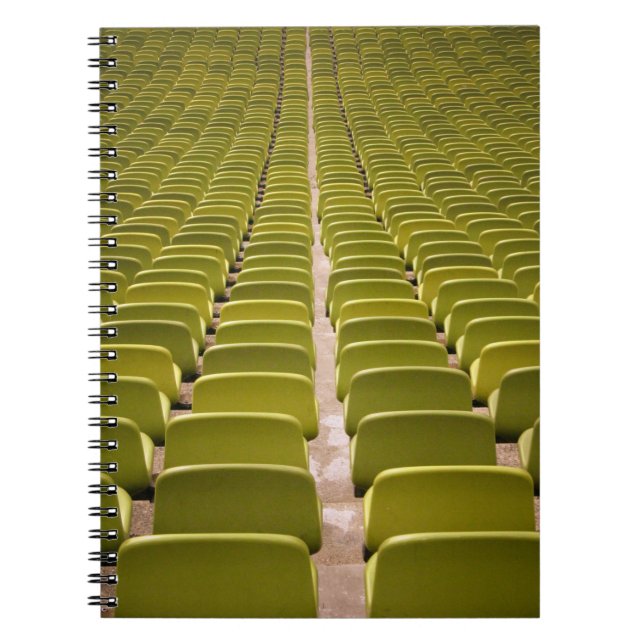Empty yellow chair lot notebook (Front)