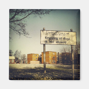 Emptying of Dogs Magnet