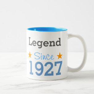 Emptying Since 1927 Two-Tone Coffee Mug