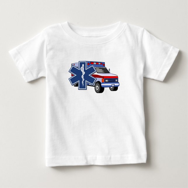 EMS Ambulance Baby T-Shirt (Front)