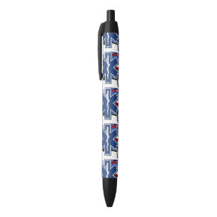 EMS Ambulance Black Ink Pen