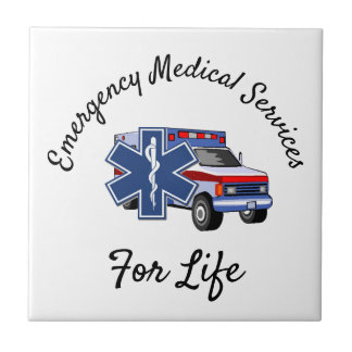 EMS Ambulance For Life    Tile