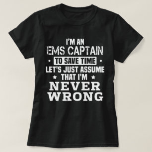 EMS Captain T-Shirt