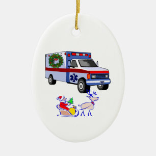 EMS Christmas Gifts Ceramic Tree Decoration