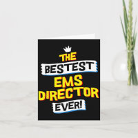 Ems Director Job Occupation Funny Sarcastic Quote