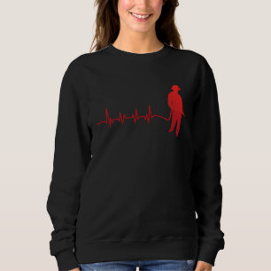 EMS Firefighter's Heartbeat Fireman Rescue Sweatshirt
