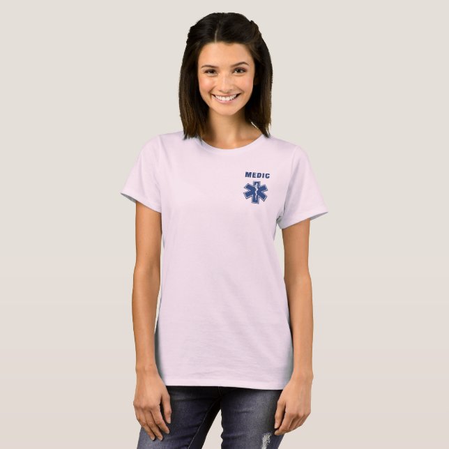 EMS Medic Logo T-Shirt (Front Full)