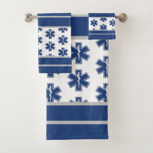 EMS Paramedics and EMT Bath Towel Set