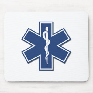 EMS Star of Life Mouse Pad