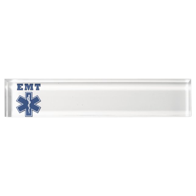 EMS Star Of Life Nameplate (Front)