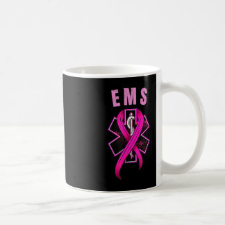 EMS Symbol For A Cure Breast Cancer Awareness Pink Coffee Mug