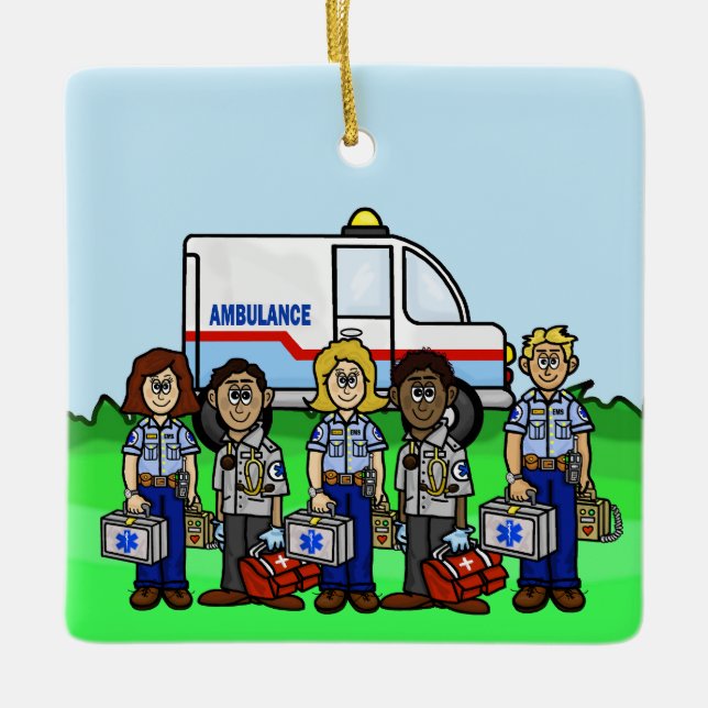 EMS Week Ornament (Front)