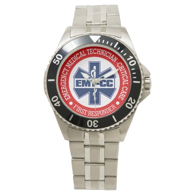 EMT-CC (Emergency Medical Tech -Critical Care) Watch (Front)