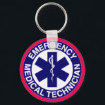 EMT Emergency Medical Technician Key Ring<br><div class="desc">EMT Emergency Medical Technician</div>