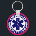 EMT Emergency Medical Technician Key Ring<br><div class="desc">EMT Emergency Medical Technician</div>