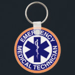 EMT Emergency Medical Technician Key Ring<br><div class="desc">EMT Emergency Medical Technician</div>