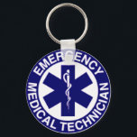EMT Emergency Medical Technician Key Ring<br><div class="desc">EMT Emergency Medical Technician</div>